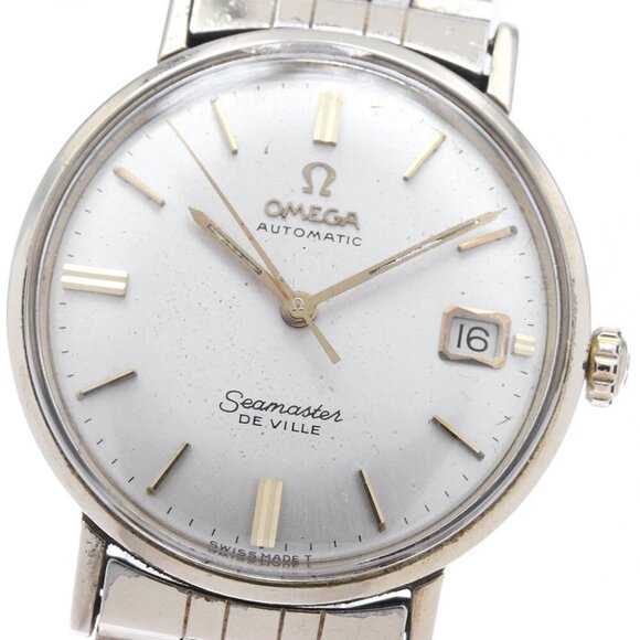 OMEGA Seamaster De Ville Date Silver Dial Automatic Men's Watch
